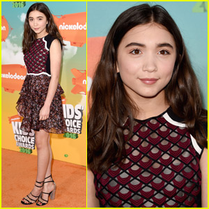 Rowan Blanchard Looks 'Springy' at the Kids Choice Awards 2016