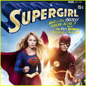 'The Flash' Teams Up With 'Supergirl' in New Crossover Episode Poster
