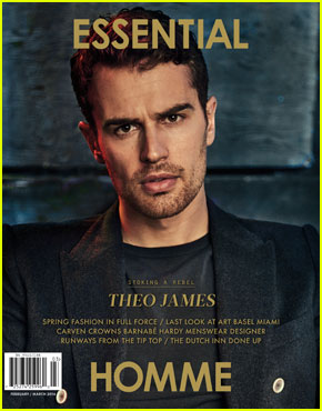 Theo James Feels Like a Different Person From When He Started 'Divergent'