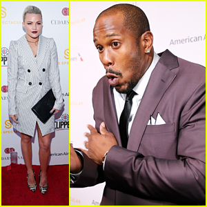 Witney Carson Supports DWTS Partner Von Miller At Sports Spectacular 2016