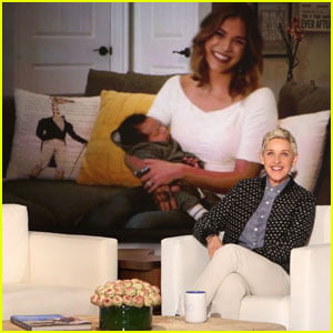 Allison Holker Skypes Into 'The Ellen Show' With Baby Maddox - Watch Now!