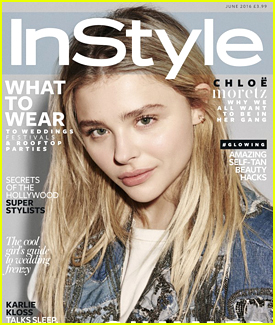 Chloe Moretz Talks Dating & Girl Squads for 'InStyle' Cover Feature
