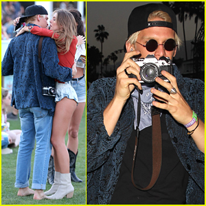 Cody Simpson Hangs With Gorgeous Girls at Coachella 2016