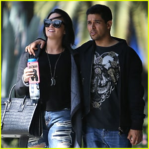 Demi Lovato Spends Time with Boyfriend Wilmer Valdderama After Announcing Miguel Collaboration