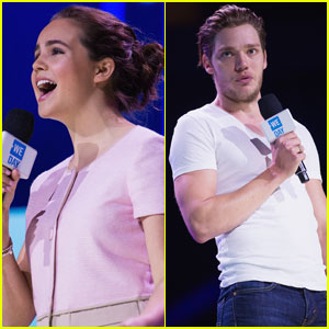 Bailee Madison & Dominic Sherwood Have a Blast at We Day in Seattle!