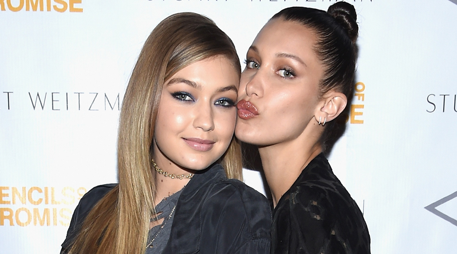 Gigi & Bella Hadid Help Launch ‘Stuart Weitzman’ & Pencils Of Promise Partnership