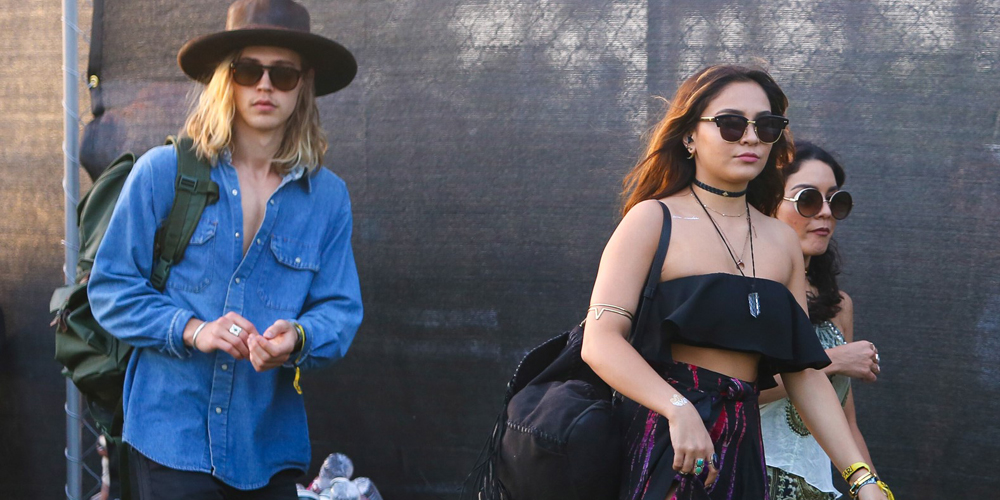 Vanessa Hudgens Hits Coachella With Babefriend Austin Butler Coachella Music Festival