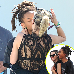 Jaden Smith Makes Out With Sarah Snyder at Coachella 2016
