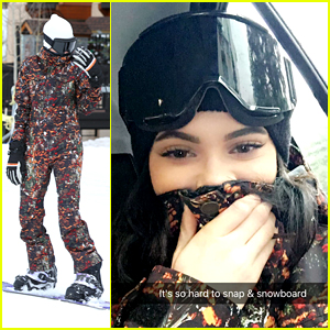 Kendall & Kylie Jenner Snapchat From Snowboards on Family Trip