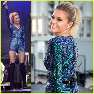 Kelsea Ballerini Accepts ACM Award At Party For A Cause Festival