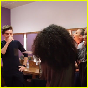 Watch Little Mix Sing 'Happy Birthday' to Tour Mate Nathan Sykes!