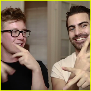 Nyle DiMarco Teaches Tyler Oakley To Sign While Promoting 'We Are Able' Campaign