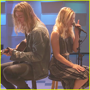 Olivia Holt Recruits Rocky Lynch For Selena Gomez 'Hands To Myself' Cover - Watch Now!