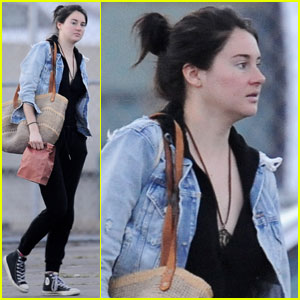 Shailene Woodley Keeps Things Low-Key While Filming 'Big Little Lies'