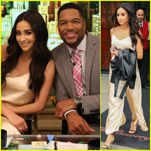 Shay Mitchell Fills in for Kelly Ripa on 'Live! With Kelly & Michael' (Video)