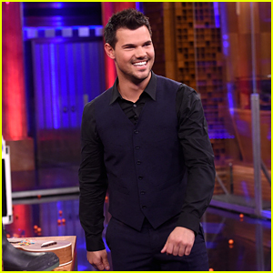 Taylor Lautner Takes on Jimmy Fallon in 'Random Object Shootout' - Watch Now!