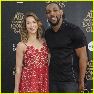 Allison Holker Makes Her First Post-Baby Carpet Appearance for 'Alice Through the Looking Glass'