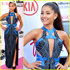 Ariana Grande Almost Fell Down on the Billboard Music Awards 2016 Carpet (Video)