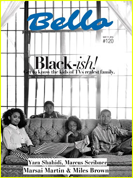 Yara Shahidi, Marcus Scribner, Miles Brown & Marsai Martin Talk 'black-ish' with 'Bello' Mag