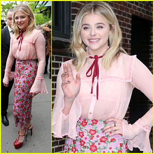 Chloe Moretz Has A 'Millennial' Moment on 'The Late Show'