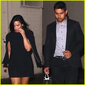 Demi Lovato & Wilmer Valderrama Have a Night Out After 'Jimmy Kimmel' Taping