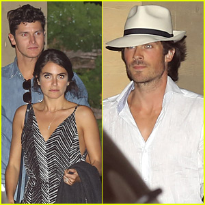 Nikki Reed Celebrates 27th Birthday Early at Dinner with Ian Somerhalder!