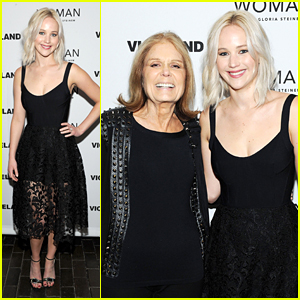 Jennifer Lawrence Attends 'Woman' Series Premiere