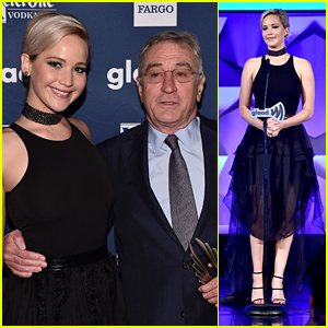Jennifer Lawrence Honors Her 'Joy' Co-Star at GLAAD Media Awards 2016
