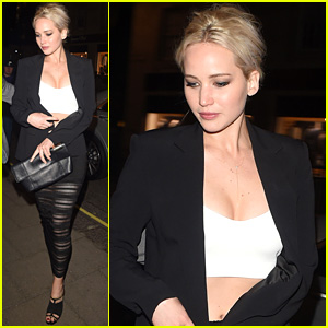 Jennifer Lawrence Has a Night Out in London!