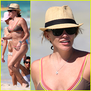 Arrow's Katie Cassidy Spends Last Day in Miami Before London Trip
