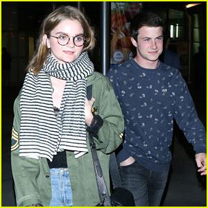 Kerris Dorsey & Dylan Minnette Have Movie Date Night in Hollywood