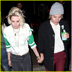 Kristen Stewart Holds Hands with Alicia Cargile During Cannes