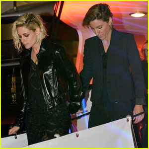 Kristen Stewart Holds Hands With Alicia Cargile at Cannes 2016 Party