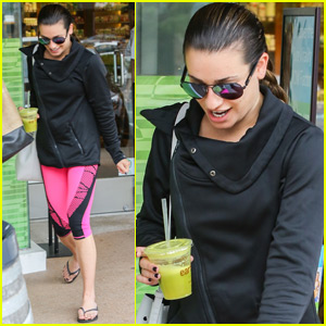 Lea Michele Heads to SoulCycle After Robert Buckley Dating Confirmation