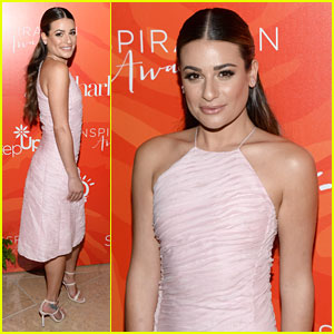 Lea Michele Honored At Step Up Women Network's Inspiration Awards 2016