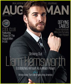 Liam Hemsworth Lands June 2016 Cover of 'August Man' Magazine (Exclusive)