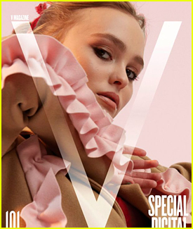 Lily-Rose Depp Talks Making 'Yoga Hosiers' in 'V' Magazine
