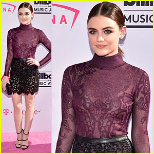 Lucy Hale Laces Up For Billboard Music Awards 2016