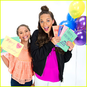 Maddie Ziegler & Sis Mackenzie Team Up With DoSomething For Birthday Mail Campaign