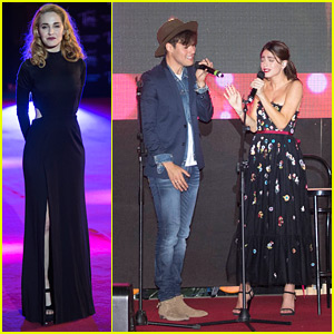 Martina Stoessel & Jorge Blanco Perform At 'Tini' Rome Premiere - Watch Now!