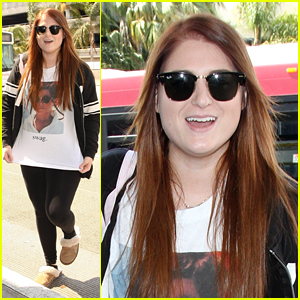 Meghan Trainor Shows Off Her 'Swag' With Funny Shirt