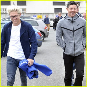 Niall Horan & Rory McIlroy Hang Before His Big Golf Victory!