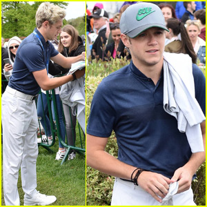 Niall Horan Gets Ready for the Irish Golf Open