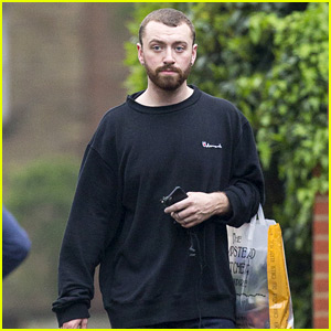 Sam Smith Steps Out for Casual Stroll in London