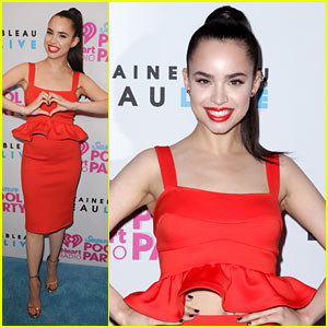Sofia Carson is Red Hot Hot Hot at iHeartRadio's Pool Party in Miami