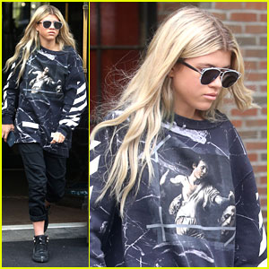 Sofia Richie Flies Back to Los Angeles with Kylie Jenner