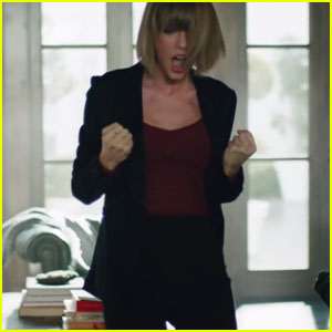 Taylor Swift Rocks Out to 'I Believe in a Thing Called Love' for New Apple Music Commercial!