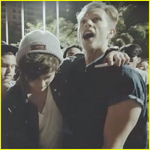 The Vamps' James McVey & Connor Ball Dance With Fans In 'Can't Stop The Feeling' Cover - Watch Now!