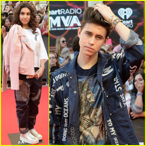 Nash Grier Presents to Alessia Cara at MuchMusic Video Awards 2016