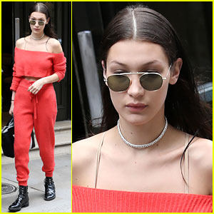 Bella Hadid Flies Home After Spending Time in Europe